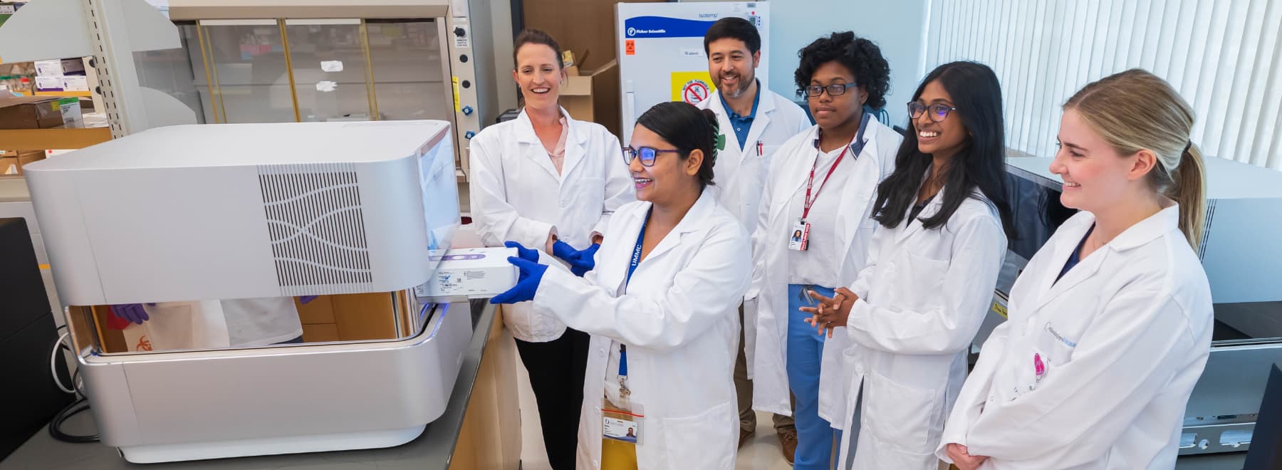 Group in lab